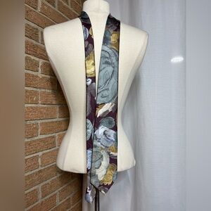 Flying Scotsman watercolor tie